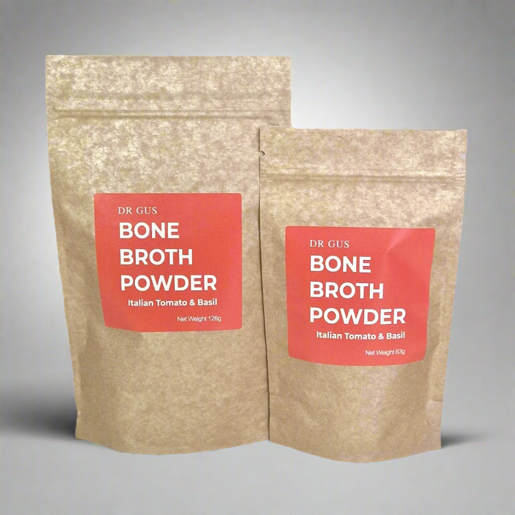 Grass-fed Bone Broth Powder - Italian Tomato &amp; Basil